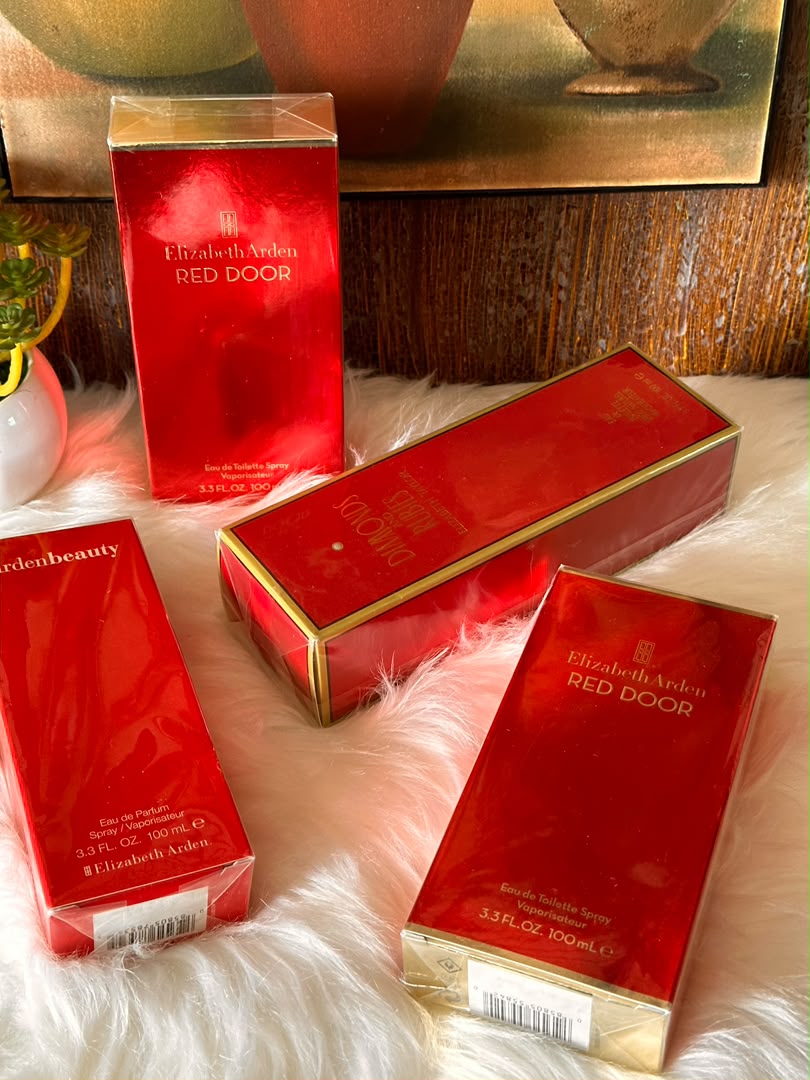 Sealed Elizabeth Arden Red Door eau de toilette and Arden Beauty eau de parfum boxes