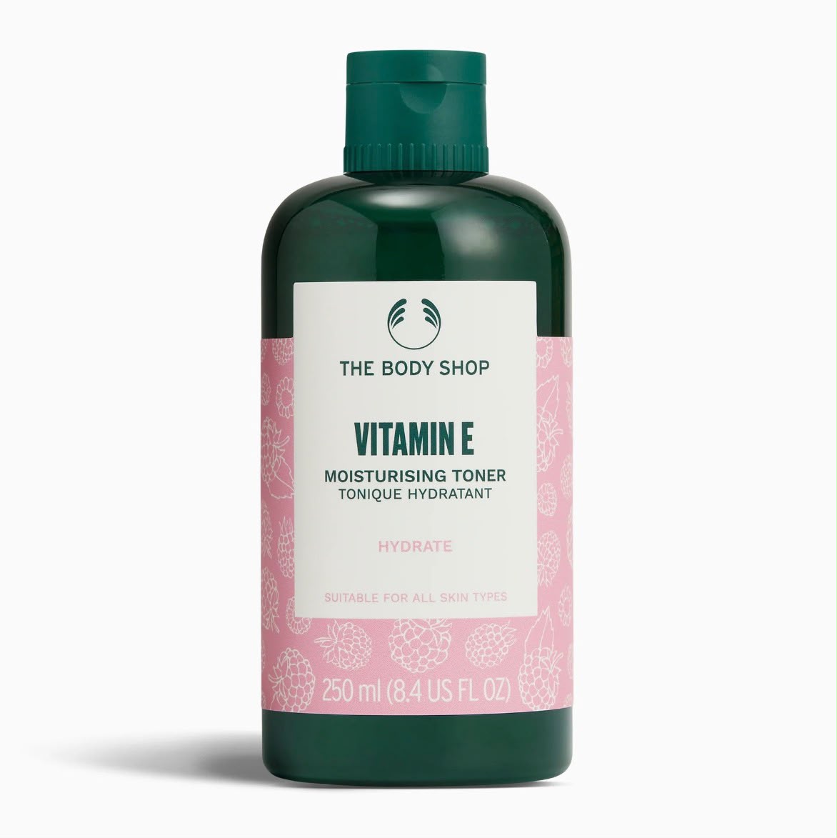 The Body Shop Vitamin E Moisturising Toner 250ml bottle