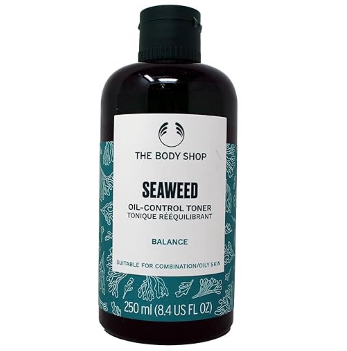 The Body Shop Seaweed Oil-Control Toner 250ml black bottle
